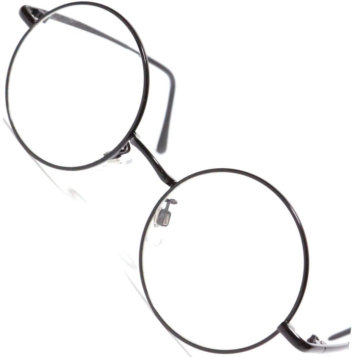 Черные x Прозрачные Модные Очки Прозрачные УФ Популярные [Беркуто] (Без рецепта) Стильные, Круглые, Линзы, Цветные, Легкие, Защита, Крутые, Милые,