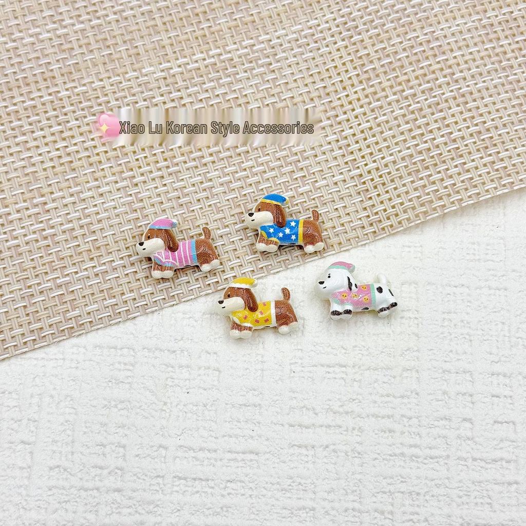 Cartoon-Welpen-Perlen für DIY-Schmuck & Accessoires