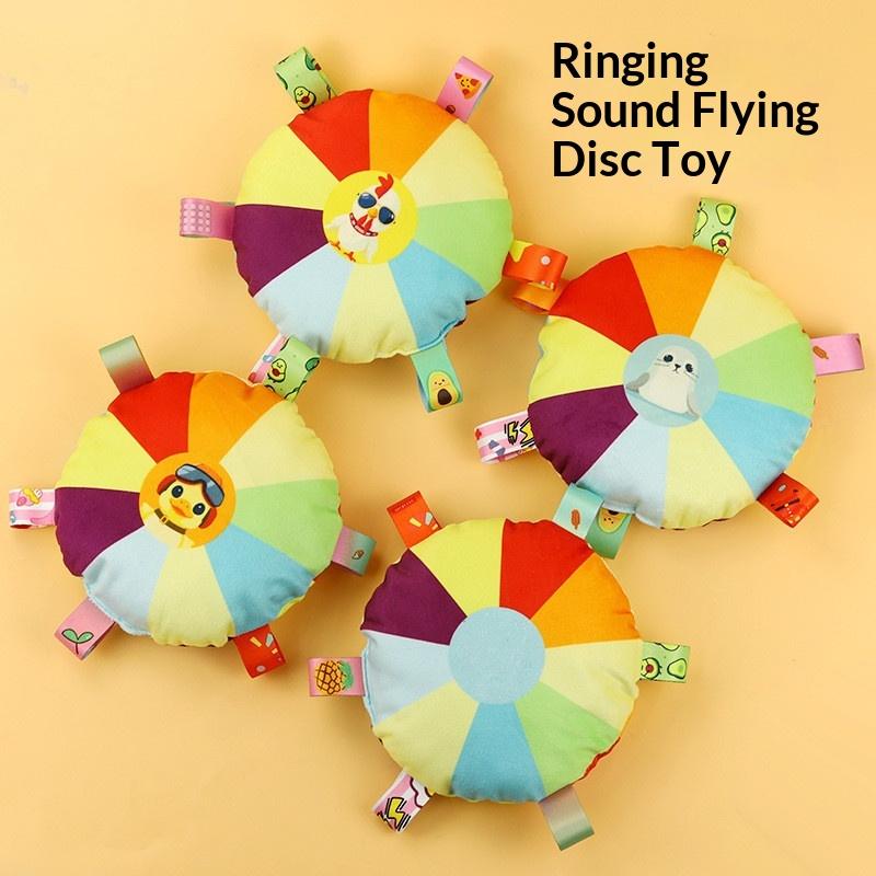 Dog Sounding Plush Toy Bell Cartoon Toy Puppy Small Dog Teddy Teeth Grinding Toy Wear-Resistant Bite-Resistant Pet Toy