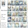 50pcs/pack Aesthetics Flowers Materials Paper Decor Scrapbooking Collage Stationery DIY Junk Journal Craft Light Paper