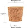 5-10 Stück Korkstopfen Flaschen Korkstopfen Holz Konische Korkstopfen Geeignet für Flaschen Bastelarbeiten und Weinflaschen 7