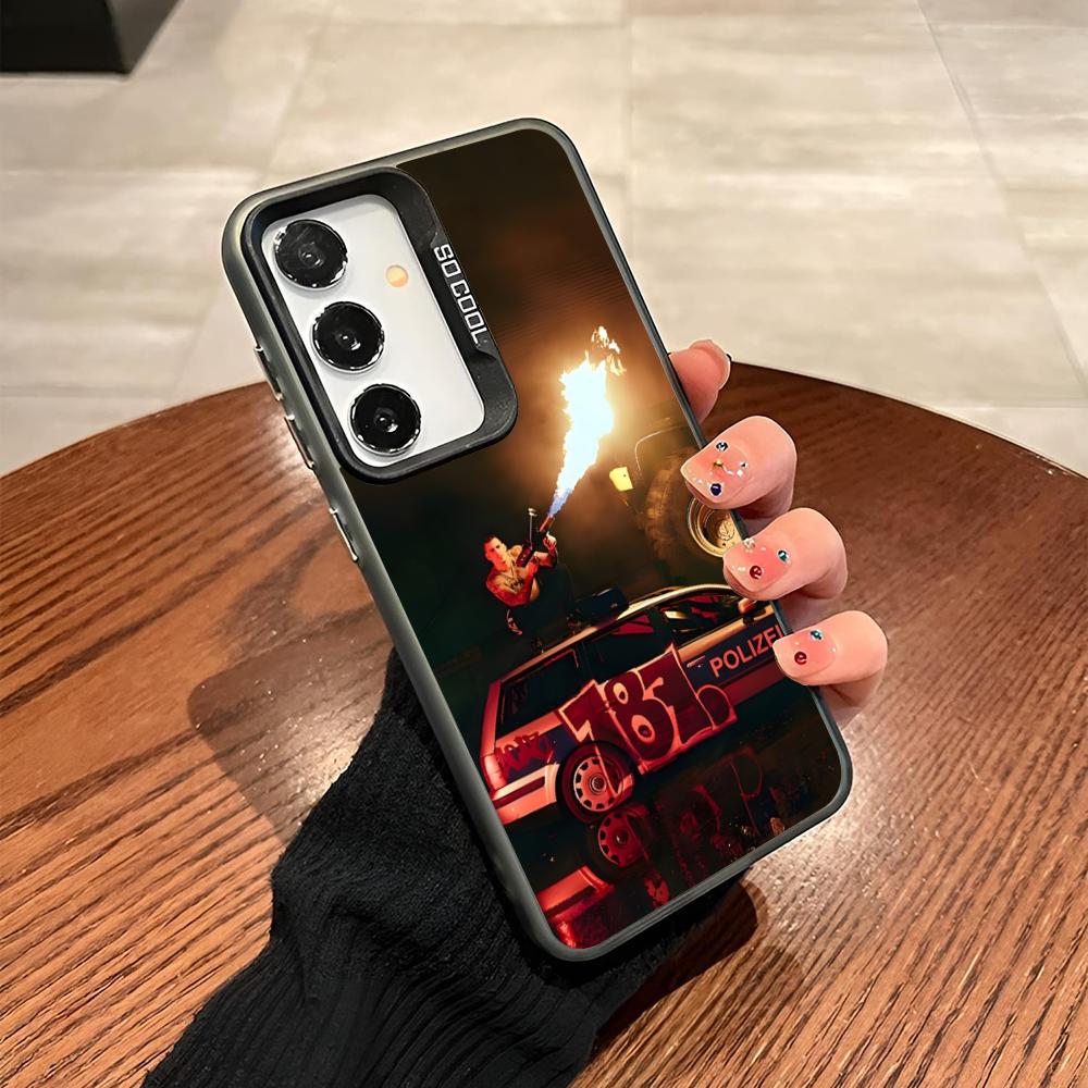 187 Strassenbande Phone Case For Samsung Galaxy S24 S23 S22 S21 S20 Note20 Ultra Plus Fe colored silver Cover