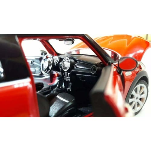 Willy 1/24 Scale Mini Cooper S Hatchback 2-Door 2015 (Red)