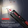 Adjustable Sensitivity Electrical Tester Pen Not Contact Voltage Detectors Live Wire Identifier Flashlight Color Display