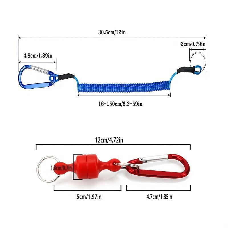 Fishing Anti-Loss Rope for Carp Fishing Tools, Outdoor Fishing Gear with Quick-Release Strong Portable Buckle