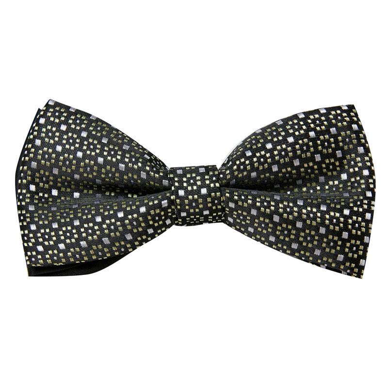 Men's Wedding Party Jacquard Bow Tie - Groom & Best Man Formal Wear Accessory