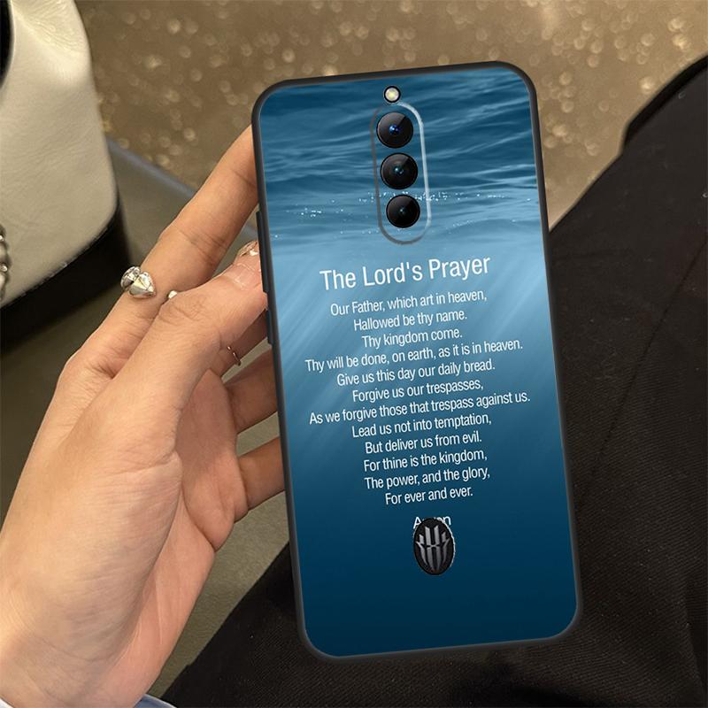 Christianity Lord Prayer Case For ZTE Nubia RedMagic 10 Air 6 7 6S 7S Pro RedMagic 10S 9S 8S 8 9 10 11 Pro Plus Cover