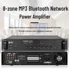 HuiDu 8-Zone Network Public Address Amplifier (CN Version)