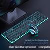 EWEADN Silent Wireless Keyboard and Mouse Combo