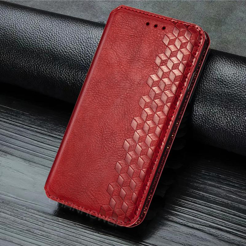 Woven Pattern Leather Flip Wallet Case For Samsung Galxay A12 A02 A42 A52 A72 A32 4G 5G A21S A51 A71 A01 A11 A31 A41 A70 A50 A30 S20 FE S21 Plus Ultra