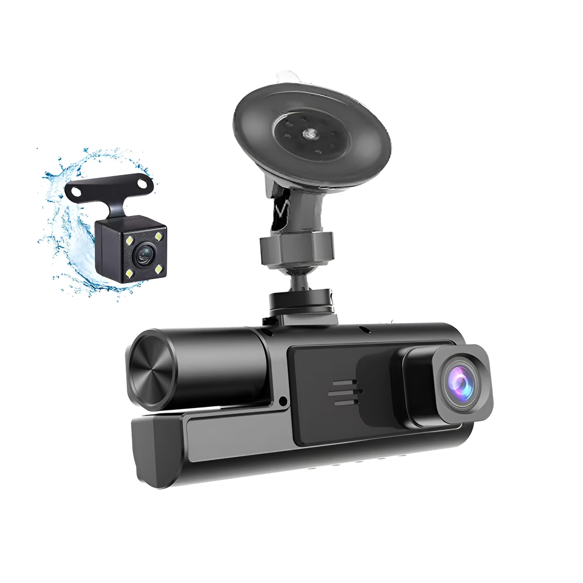 

Видеорегистратор, Передняя и задняя камера, Улучшение отрасли 2024 года, Качество изображения HD 1080P, 150 public