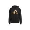adidas Camo potisk loga HD Sportovní mikina s kapucí Pánské topy Černá GL0019