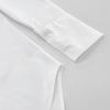 Spring and Summer Simple Loose Fit White Shirt Casual Fashion Mid-Length Top for Women