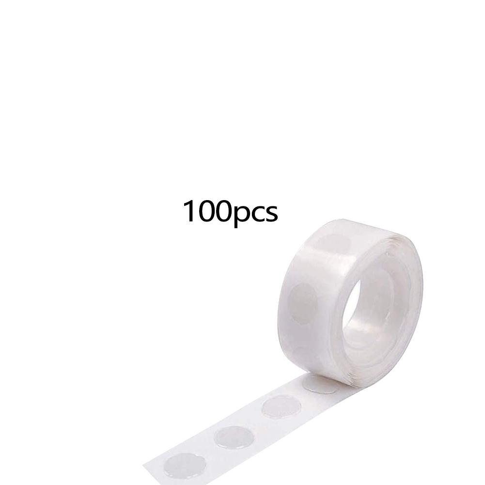 10 Rolls 100pcs Double-sided Adhesive Dots Transparent Removable Balloon Adhesive Tape Glue  For DIY Wedding Birthday Party Decor