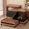 Oversized Flip-Top Storage Box: No Installation Required for Living Room Snacks and Kids' Toys