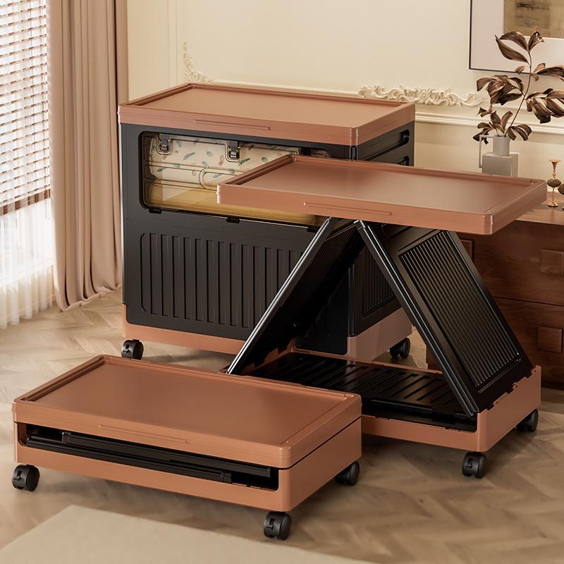 Oversized Flip-Top Storage Box: No Installation Required for Living Room Snacks and Kids' Toys