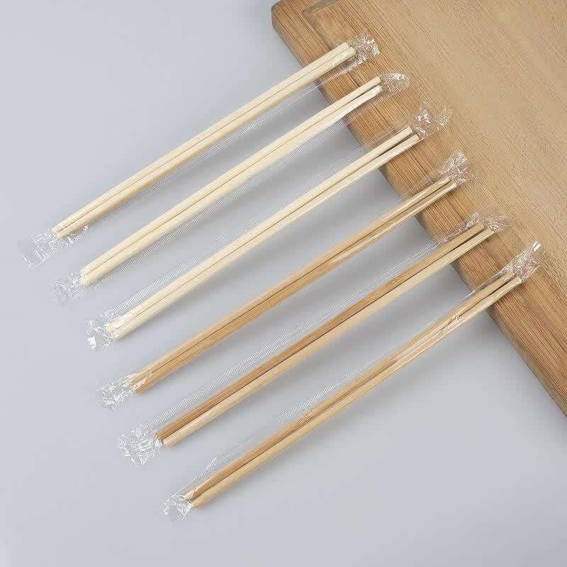Yi Pan Individually Wrapped Disposable Bamboo Chopsticks