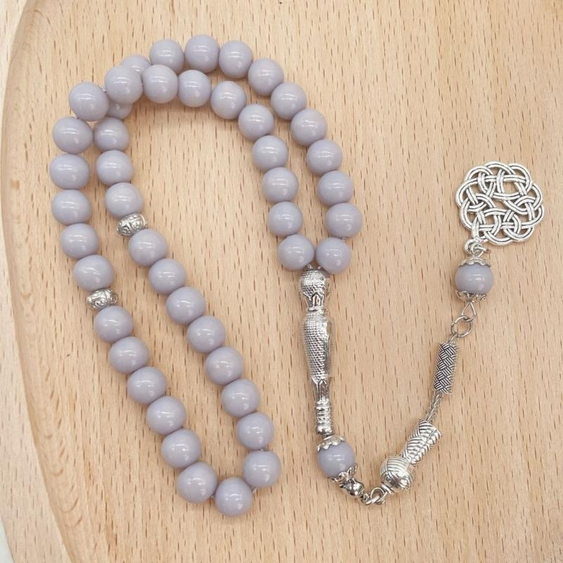 Prayer Rosary Bracelet Islamic Prayer Beads Handchain with Tassels for Muslims