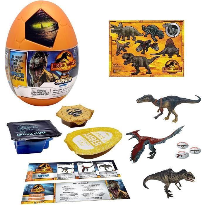 Dinosaure Dans Son Oeuf Surprise SILVERLIT JURASSIC WORLD DOMINION - 17 Cm - A Partir De 3 Ans
