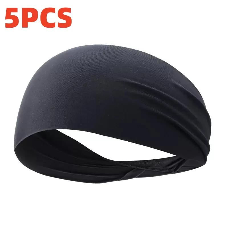 Bentiță pentru sport Alergare Fitness Bandă pentru transpirație Elastică Absorbantă Transpirație Ciclism Jog Tenis Yoga Sală Bandă pentru cap Bandaj pentru păr Bărbați Femei