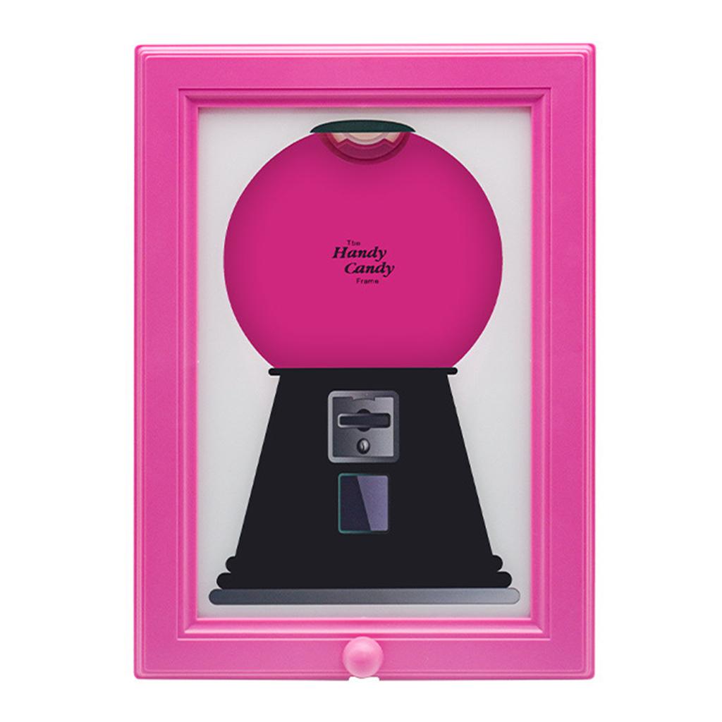 2-in-1 Snack Pictures Frames Display Wall Mounted Candy Dispenser Frame Hanging Candy Dispenser for Birthday & Holiday Gifts