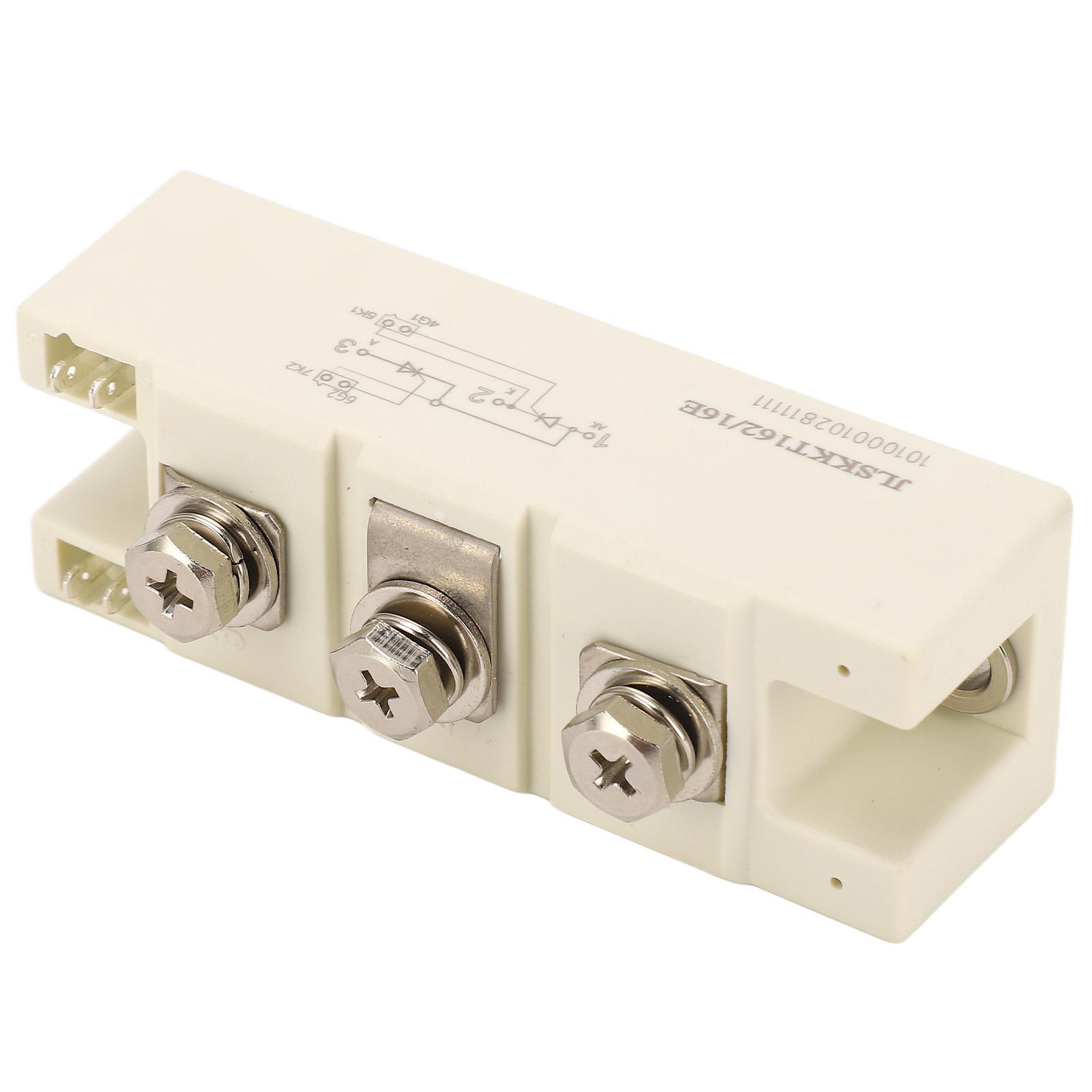 

Rectifier Bridge Module 162A 1600V 3 Terminal Isolation Thyristor Current Conversion Board White