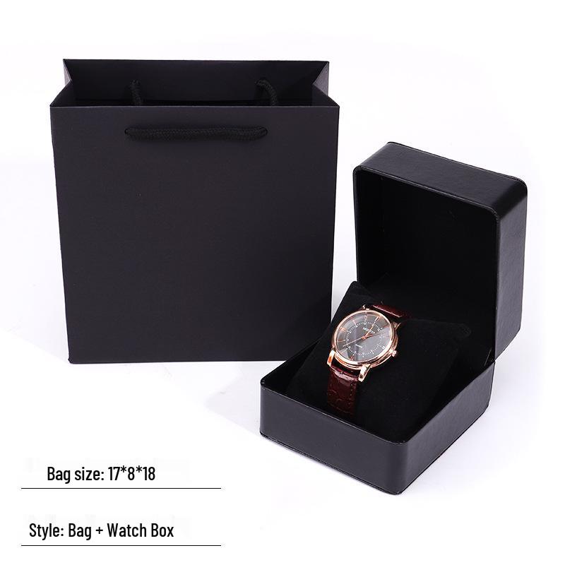 PU Watch Box: Flip-Top Display & Storage for a High-End Feel