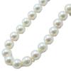 SV925 SILVER clasp 0.3" pearl Necklace Silver / WhiteUsed