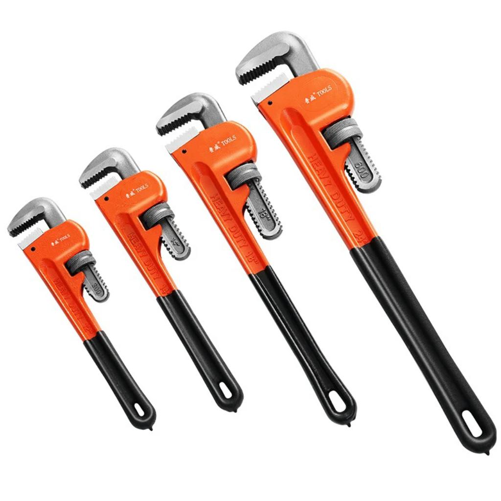 American Home Universal Wrench Plier Hand Tool Electrician Mechanic Plumber Adjustable Fast Repair Pipe Wrench Labor-saving Tool