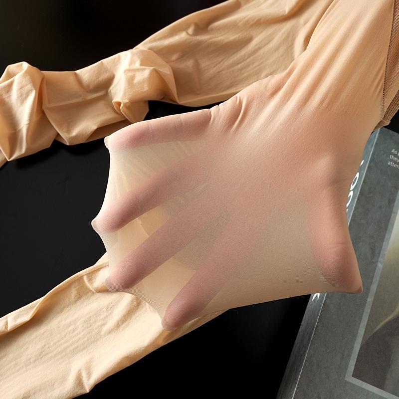 360° nahtlose Yuanbao-Strumpfhose mit hoher Taille – Damen, reißfest, hautfarben, Frühling & Herbst.