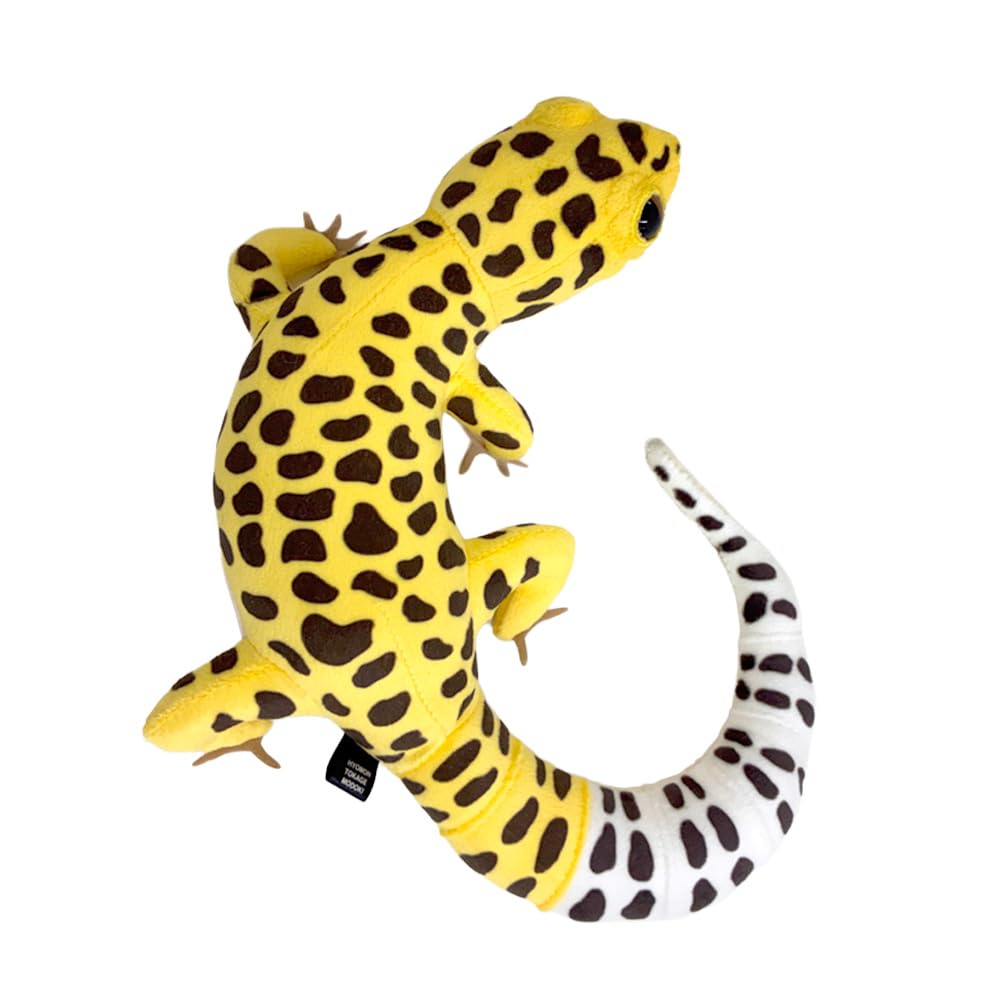 TST Advance Realistic Leopard Gecko YELLOW (Ages 6+) Approx. 23cm in length 11981