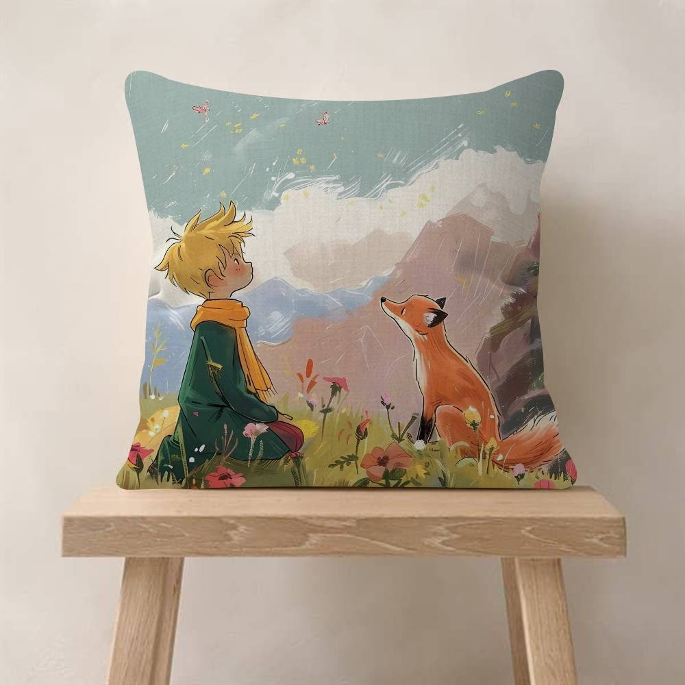 Der kleine Prinz Fuchs Anime Kissen Geschenke Heim Büro Einrichtung Schlafzimmer Sofa Auto Kissenbezug Hülle xcm