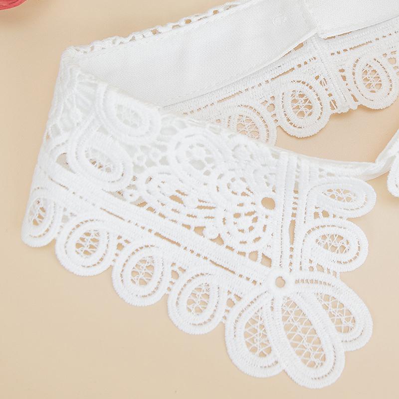 Women's Fashion Decoration Water-Soluble Embroidered Collar Shawl, Personalized and Versatile, Detachable Fake Collar