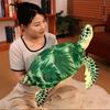 Soft Material Simulated Turtle Hug Pillow Cute Design Prone Cartoon Animals  Office Decor
