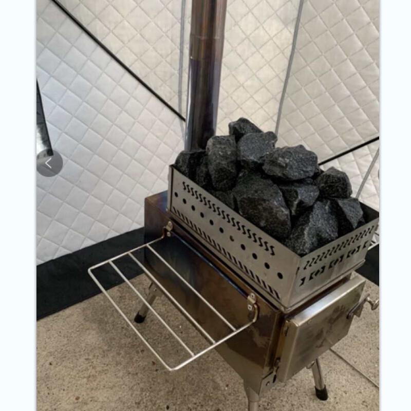 Suiyuan Походная складная палаточная сауна-печь из нержавеющей стали