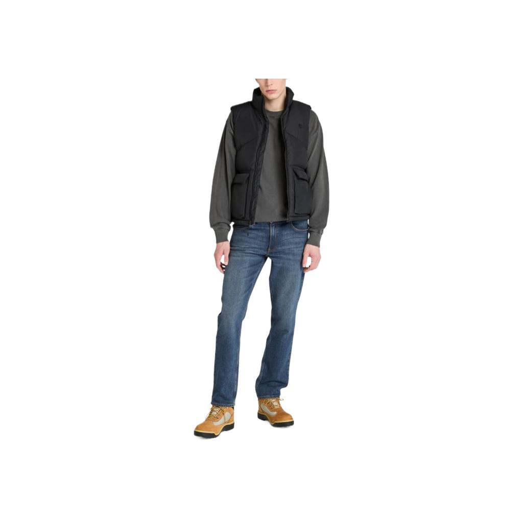 Timberland Re:Daunen® Ärmellos Einfarbig Warm Arbeitskleidung Besticktes Logo Daunenweste Herren Westen TB0A44C30011