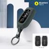 Alcantara Suede Remote Car Key Shell Case Coverk For Toyota Prado Crown Camry Corolla Sienna Highlander RAV4