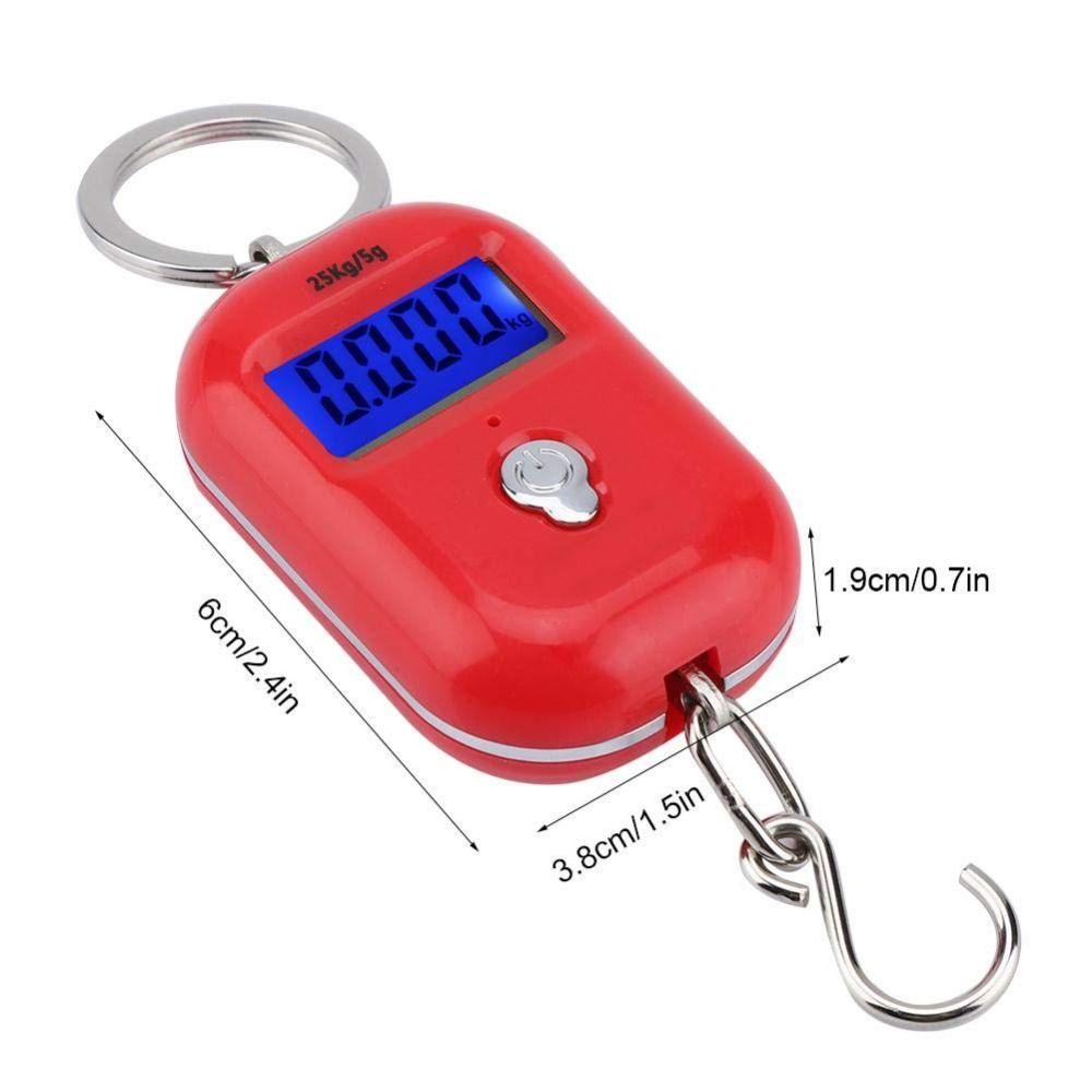 Portable Design Digital Hanging Scale 5g Precision LCD Backlight Scale  Luggage Travel