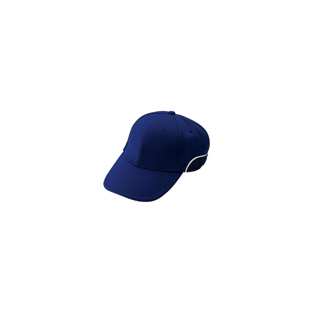 MIZUNO Cap with Pastel Size L Baseball/Softball Ventilation, Six-Panel Design, 12JWBB04, Navy,
