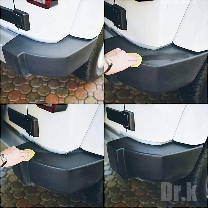 Plastic Restore Revitalizer Plastic Renovator Long Lasting Coating For Car Rubbers Refurbish Clean Gloss Black Shine