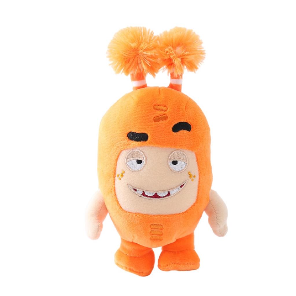 24cm Cartoon Oddbods Anime Plush Toy Treasure of Soldiers Monster Soft Stuffed Toy Fuse Bubbles Zeke Jeff Doll for Kids Gift