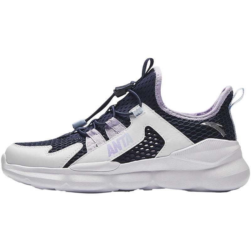 (GS) ANTA Casual Shoes White Navy Kids A322428862-3