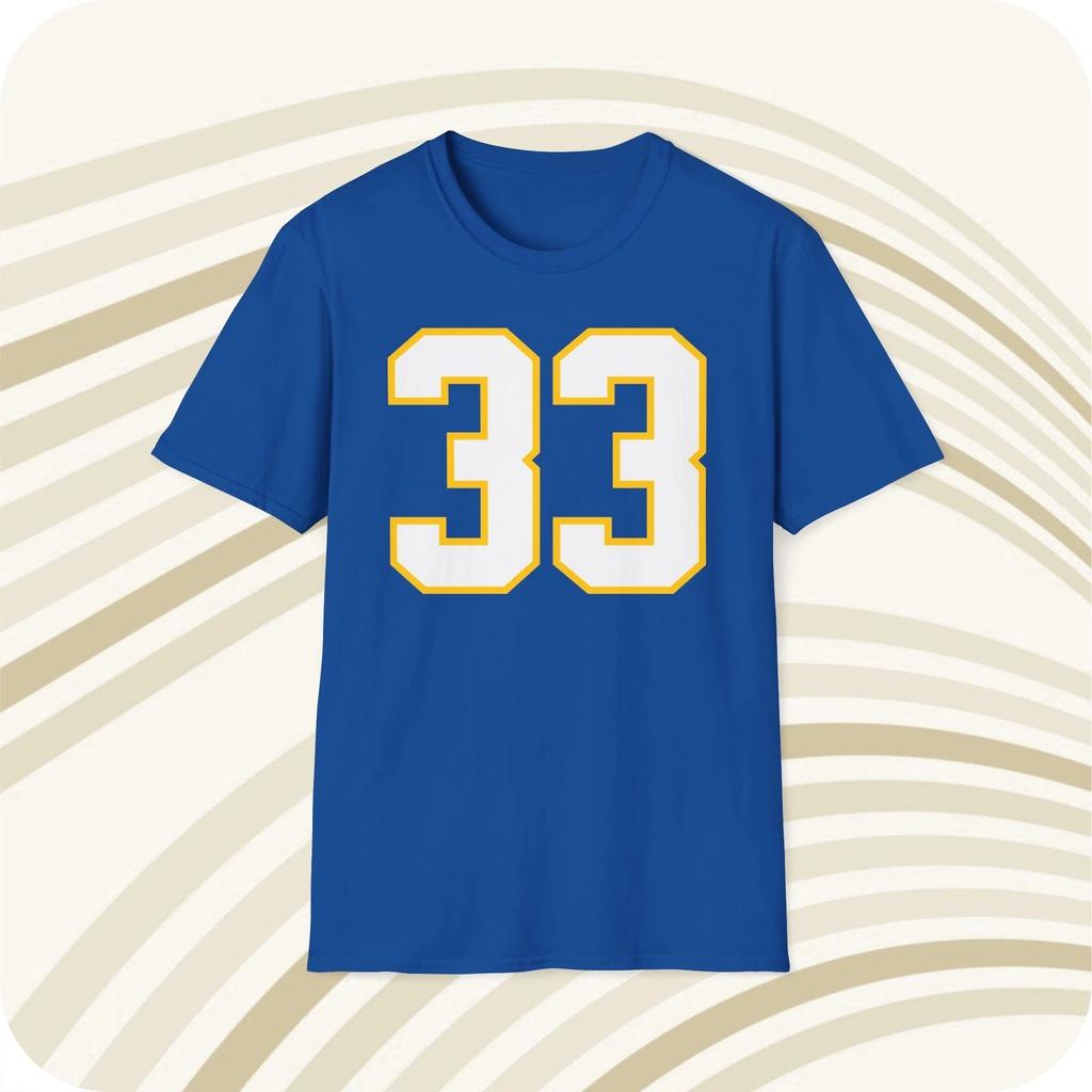 Emmitt Smith Pitt Panthers #33 NCAA Jersey T shirt - Front & Back Print