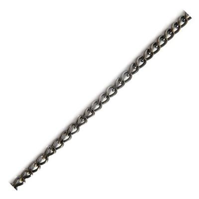 Graine Créative - Jaseron Link Chain Ø2mm Anthracite Per Meter