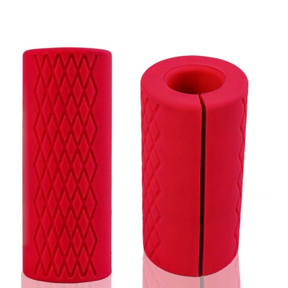 1PC 2 Inch Dumbbell Grips Non-Slip Arm Blaster Adapter Durable Bar Grips For Barbells
