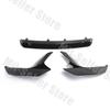 For BMW F87 M2 Competition 2016 2017 2018 2019 2020 Front Bumper Lip Car Accessories Spoiler Splitter Body Kit Glossy Black
