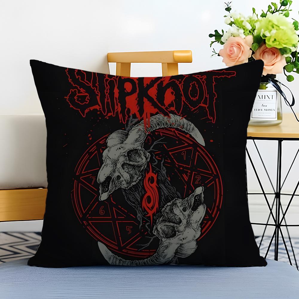 Slipknot Cushion Cover Washable Linen Pillowcase Soft for Sofa Bed Cozy Home Room Decor