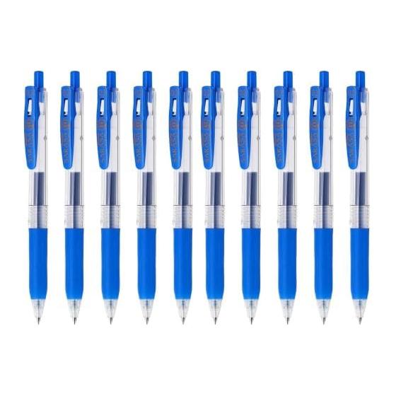 Zebra Sarasa Clip Gel Ballpoint Pen, 0.3mm, Blue, Set of 5 (x2)