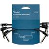 Fender/Blockchain 4" Patch Cable 3-Pack Angle/Angle Fender [Set of 3 Patch Cables]