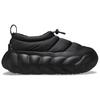 Crocs PU Comfortable and Simple Non-slip and Wear-resistant Low-top Lifestyle Casual Shoes Unisex Black